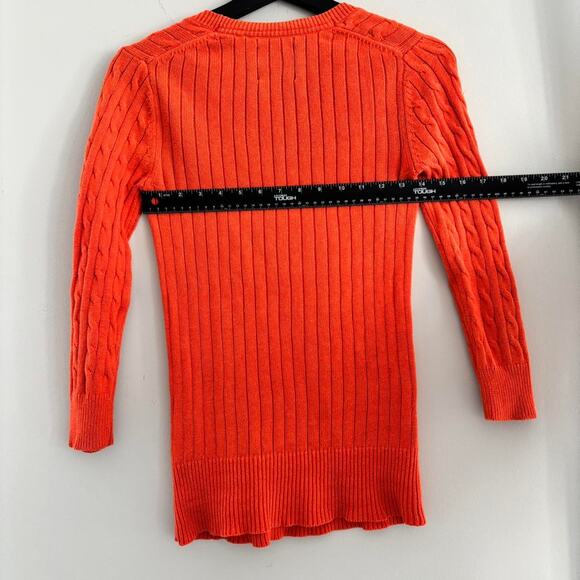 Vintage American Eagle Sweater Womens 100% Cotton Y2K 2009 Knit - Picture 4 of 7